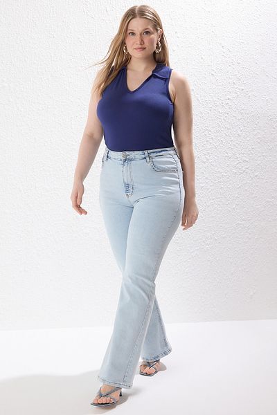 Trendyol Curve Kék
