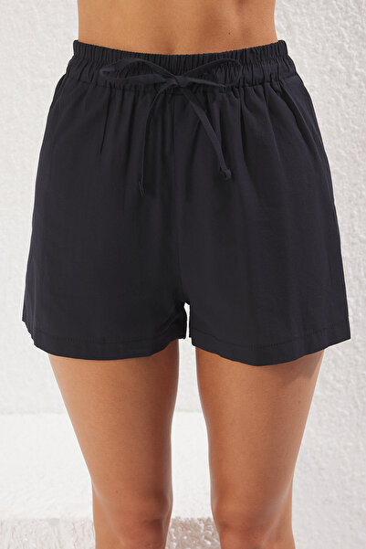 Trendyol Collection Abstract Flywheel Detail Blouse and Shorts Set - Tbess25Au00014