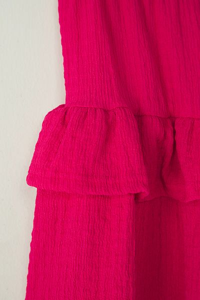 TRENDYOLKIDS Fuchsia Mini Plain Knitted Skirt Tkdss25Et00001