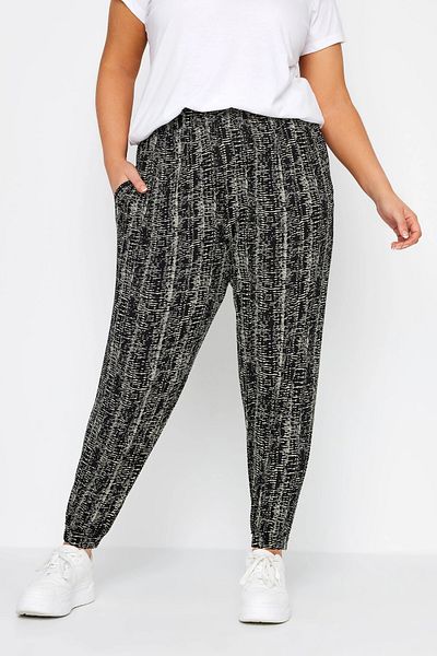 Stil Diva Carrot Cut Lycra Large Size Trousers - Skinny Leg, Pocket302944