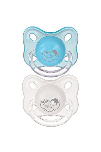 AMCHI BABY لهاية أطفال مكونة من قطعتين من عمر +0 شهر - أزرق