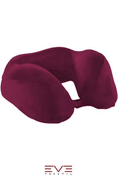 Eve Tekstil Visco Orthopedic Neck Pillow - Travel Hypoallergenic Pillow, 8 Different Colors