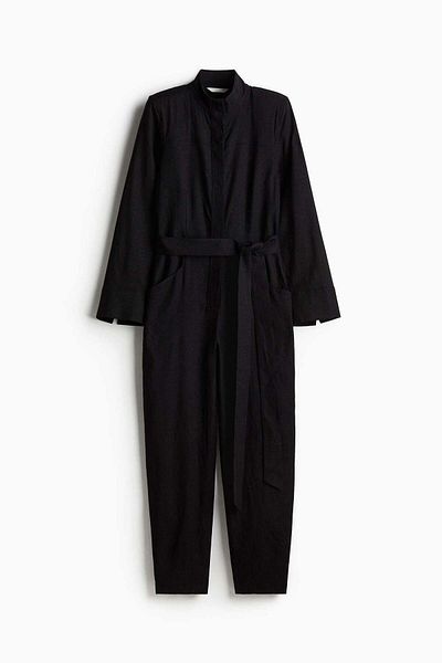 H&M Linen-blend jumpsuit
