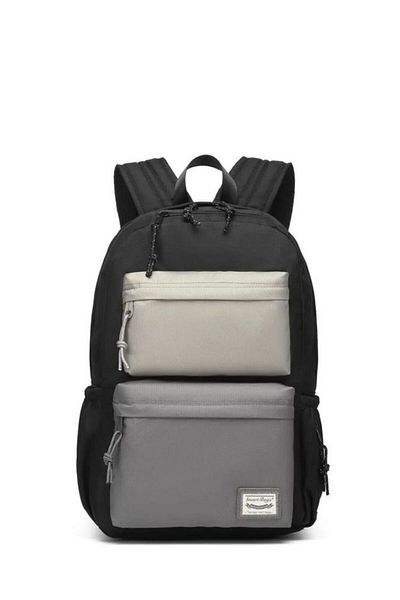 SMART BAGS Μαύρο-γκρι Unisex σακίδιο πλάτης Smb3155
