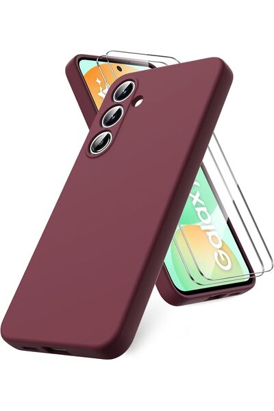 Rivor Samsung Galaxy A56 Uyumlu Kılıf Kılıf İpeksi Yumuşak Dokulu Renkli Sili...