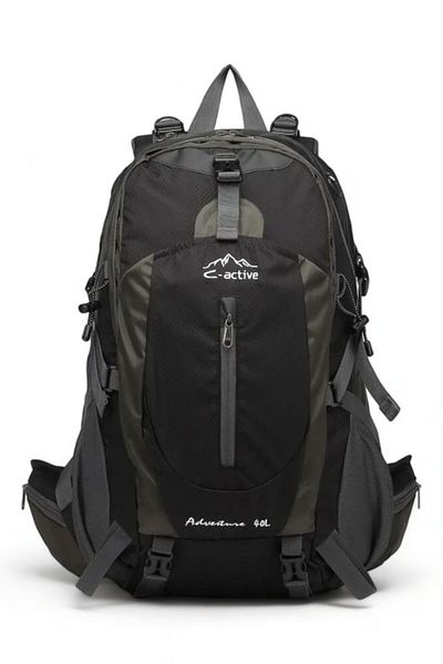 CACTİVE Cactive Outdoor Black Unisex Backpack Ctv8695