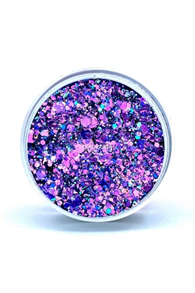 tolstoy Parlak Glitter Far - Purple Draje