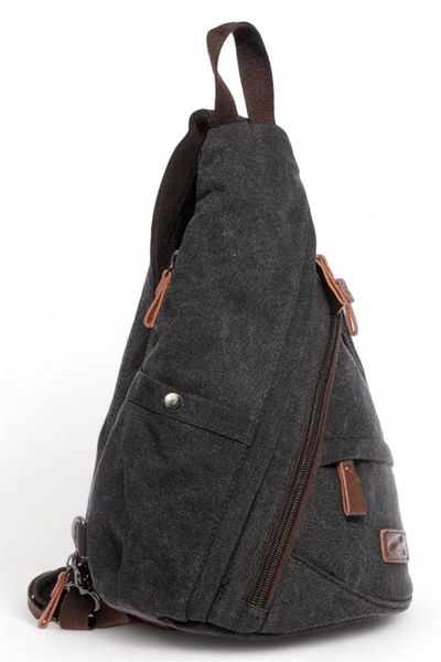 CACTİVE Cactive Canvas Black Unisex Backpack Ctv1276