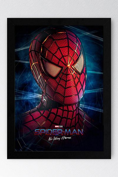 Saturn Pictură înrămată Spider Man - Pictură poster Spider-Man No Way Home