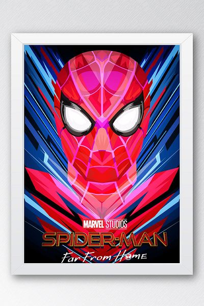 Saturn Pictură înrămată Spider Man - Pictură poster Spider Man Fim