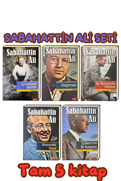 GÖNÜL YAYINCILIK Gönül Sabahattin Ali Seti 5 Kitap