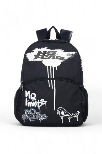 No Fear Black Unisex Backpack - Model 03549