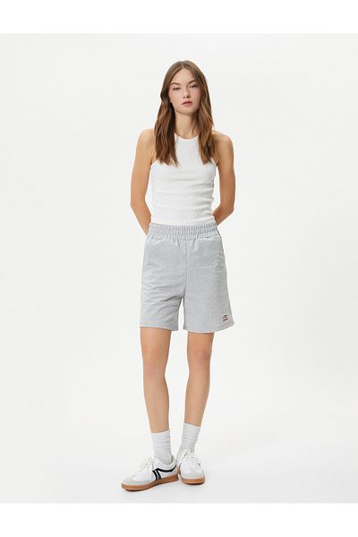 Koton Graue Damenshorts – Modell 4sal40033ık