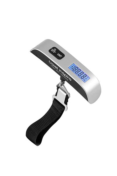 AWH Digital Luggage Scale, Portable Hanging Baggage Scale, 110lb, Rubber Paint, Battery Included