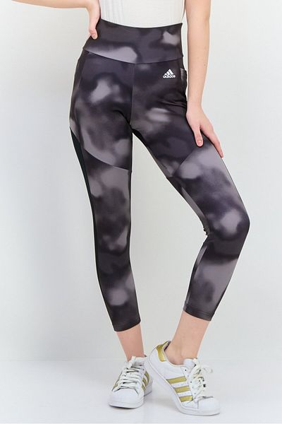 adidas Women Sportswear Fit Pull On Training Leggings, Dark Grey