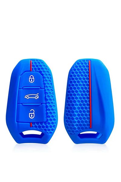 ŞENYILDIZ AKSESUAR Peugeot 208 308 508 Rifter - Key Case 2. See Picture, Suitable for Keyless Operation