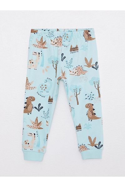 LC Waikiki Elastic Waist Cotton Baby Boy Pajama Bottom 2-Piece (S2)