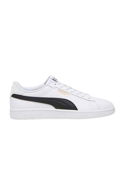 Puma Smash 3.0 L 390987-11 Ανδρικά λευκά καθημερινά αθλητικά παπούτσια