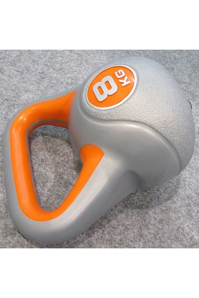Body Builder Cement Plastic Kettlebell Dumbell 8Kg 38-1164