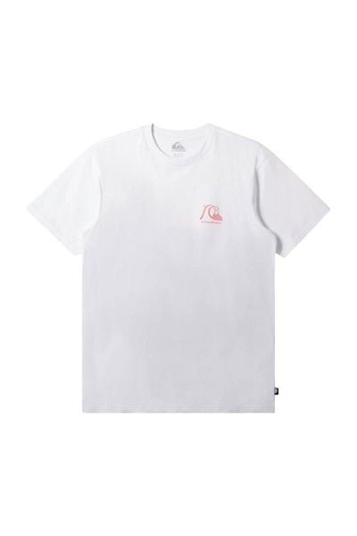 Quiksilver Оригиналната мъжка тениска Boardshort в лилаво и бяло, мъжка тениска Aqyzt09560