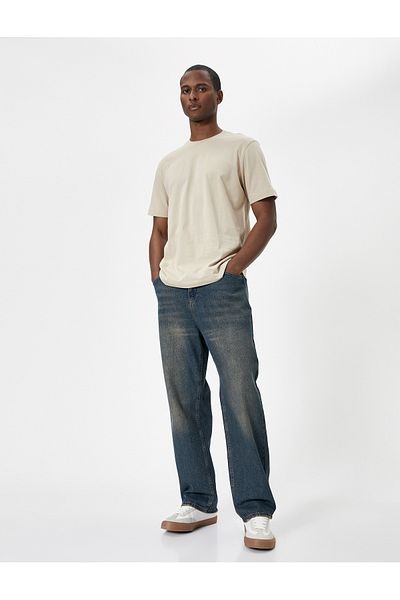 Koton Κοντό μανίκι Basic T-Shirt Crew Neck