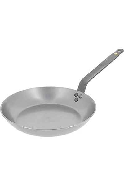 nazeninstoğu De Buyer Omelet Pan, Stainless Steel, Silver, 24 cm