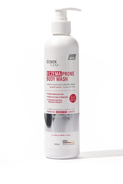 covix غسول الجسم المعرض للاكزيما من كوفيكس كير، 400 مل