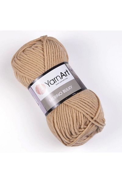 Yarnart Merino Bulky - Πλεκτό Χέρι Νήμα Μπεζ-511