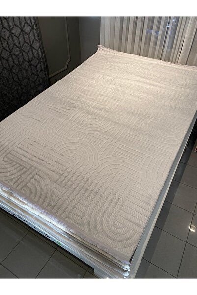 Bahariye Halı Salon halısı modern halı beyaz halı