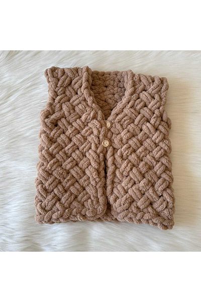Home Puffy Straw Baby Vest>Hand Knitted>Pelush>Baby Vest>Baby Gift