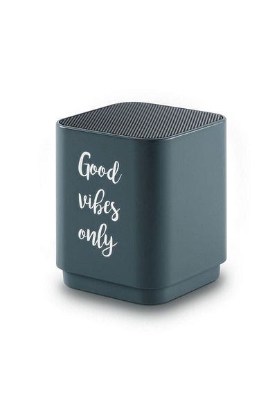 THOMSON Bigben BT19GVO Bluetooth Speaker with light and Design Good vibes only