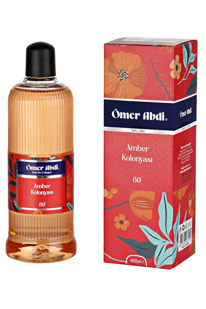 Yüceler Amber Kolanyası 80 Derece Pet Şişe 400ml-Amber Kolanyası