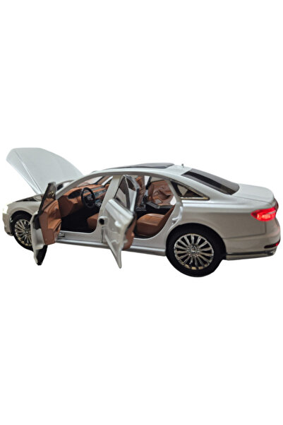 shop Audi A8 Long Quattro 1:24 Diecast Metal Model Araba Koleksiyon Araba Ses...