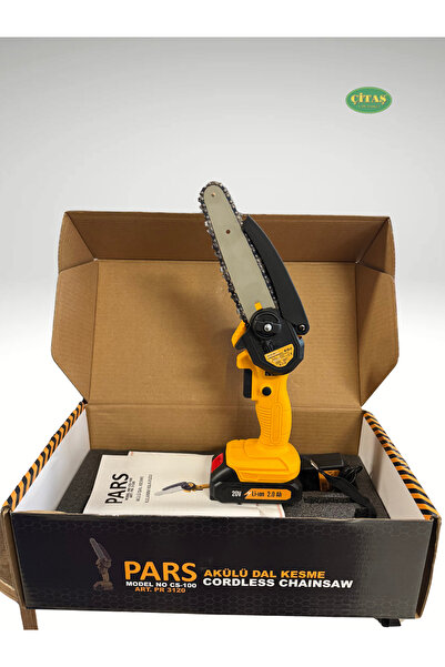 ÇİTAŞ ZİNCİRLİ  AKÜLÜ-ŞARJLI AĞAÇ-DAL BUDAMA MAKİNESİ 2 YIL GARANTİLİ (20 V 2...