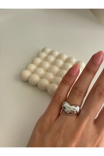 Ressia Heart Model New Season Curved Ring