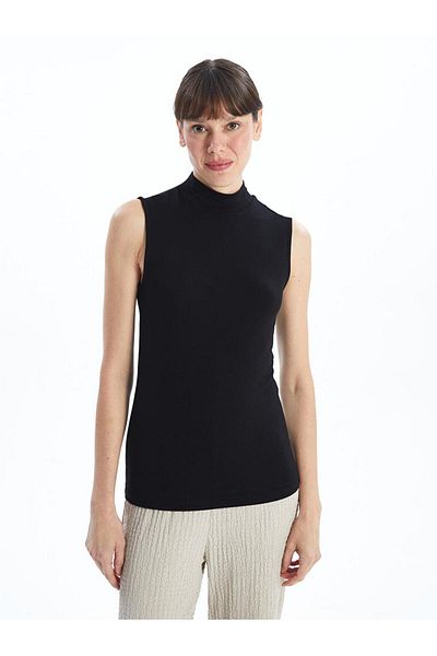 LC Waikiki Lcwaikiki Classic Stand Collar Women's Bodysuit