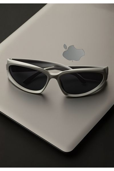 Juaste Darkgreen Black Retro Sunglasses