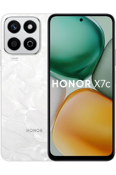 HONOR X7c Dual SIM | 16GB (8+8) RAM + 256GB Storage -  (Moonlight White)