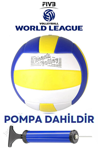 xsir Dikişli Soft Voleybol Topu Yumuşak Deri Antereman Ve Salon Uyumlu Pompa ...