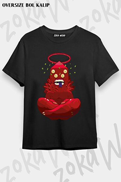 ZOKAWEAR Μπλουζάκι με στάμπα Unisex Oversize GOLB Adventure Time Design