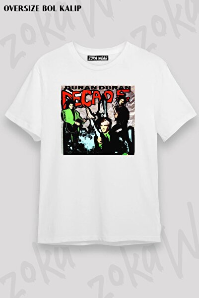 ZOKAWEAR Μπλουζάκι με στάμπα Unisex Oversize Duran Duran Design