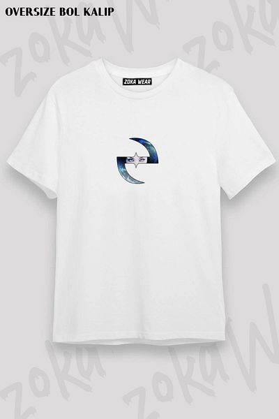 ZOKAWEAR Μπλουζάκι με στάμπα με λογότυπο Unisex Oversize Evanescence