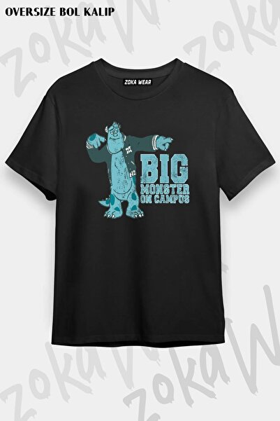 ZOKAWEAR Μπλουζάκι με στάμπα Unisex Oversize Varsity Sulley Design