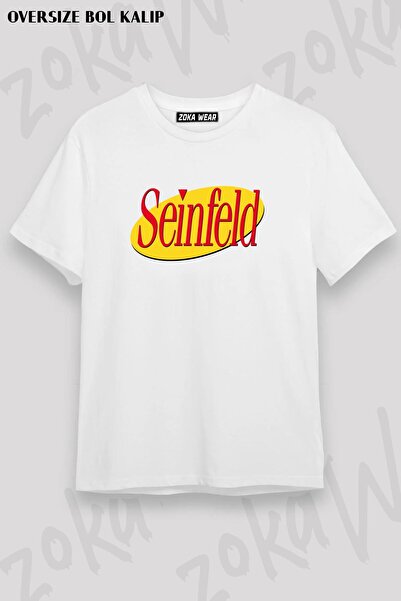 ZOKAWEAR Unisex Oversize kroj Die Logo Seinfeld Design Štampano Majica