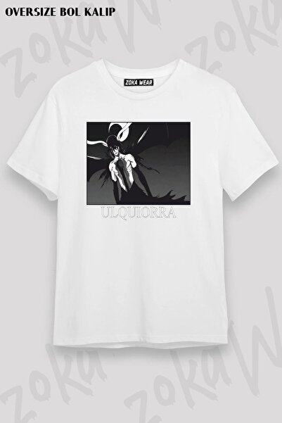 ZOKAWEAR Μπλουζάκι με στάμπα Unisex Oversize Ulquiorra Bleach Design