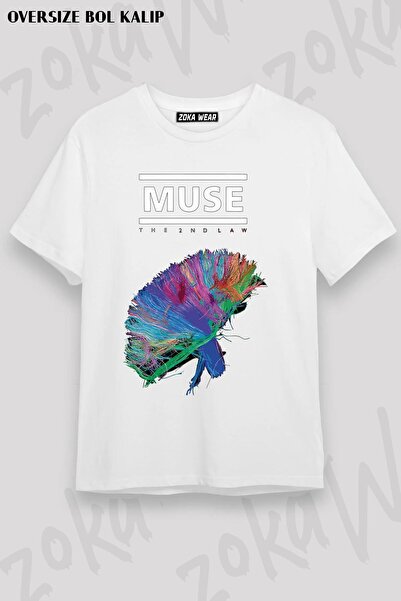 ZOKAWEAR Unisex Oversize kroj Mold Muse The2ndlaw Design Štampano majica