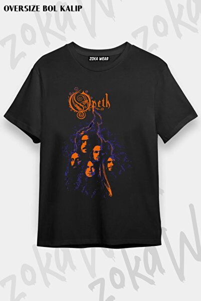 ZOKAWEAR Μπλουζάκι με στάμπα Unisex Oversize Mold Roots Opeth Design