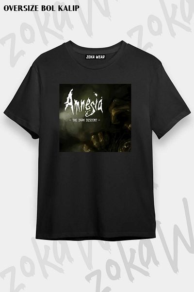 ZOKAWEAR Μπλουζάκι με στάμπα Unisex Oversize Amnesia Design