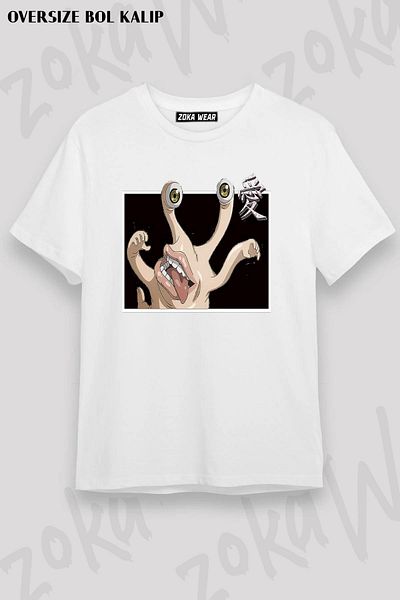 ZOKAWEAR Μπλουζάκι Unisex Oversize Migi Parasyte The Maxim Design Printed Tshirt
