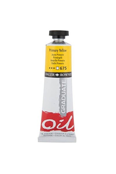 Daler Rowney Graduate Yağlı Boya 38ml 675 Primary Yellow